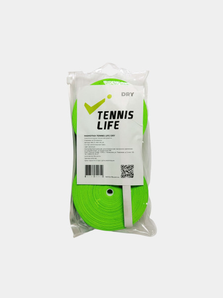 Намотка Tennis Life DRY (Сухая) зеленая 30шт.