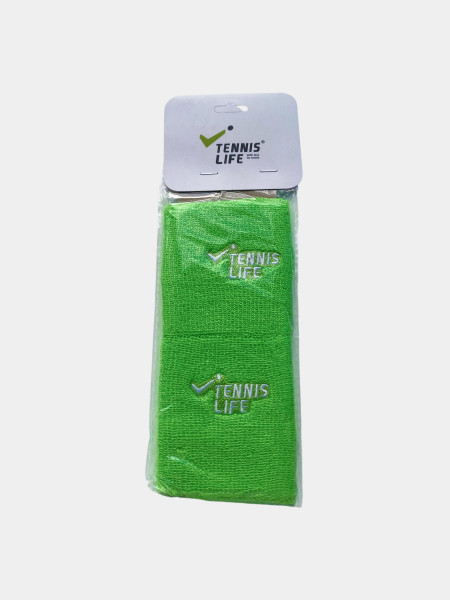 Напульсники Tennis Life салатовые 2 шт.