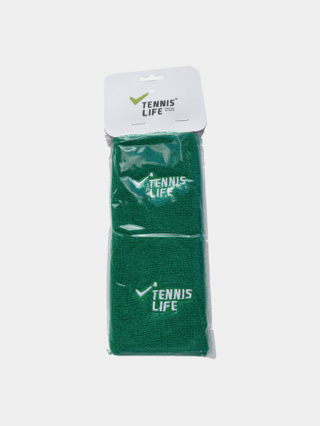 Напульсники Tennis Life зеленые 2 шт.