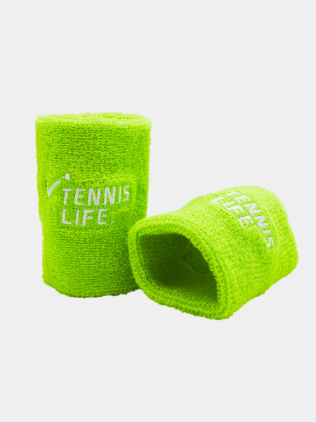 Напульсники Tennis Life салатовые 2 шт.