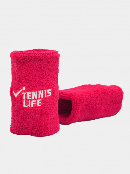 Напульсники Tennis Life фуксия 2 шт.