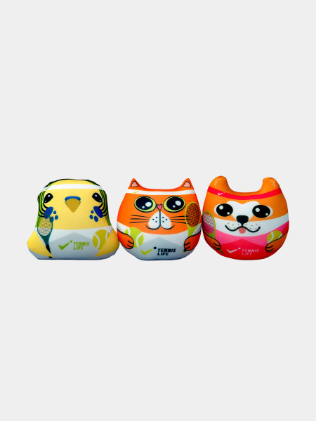 Игрушка-мнушка "Кот теннисист Рыжик"