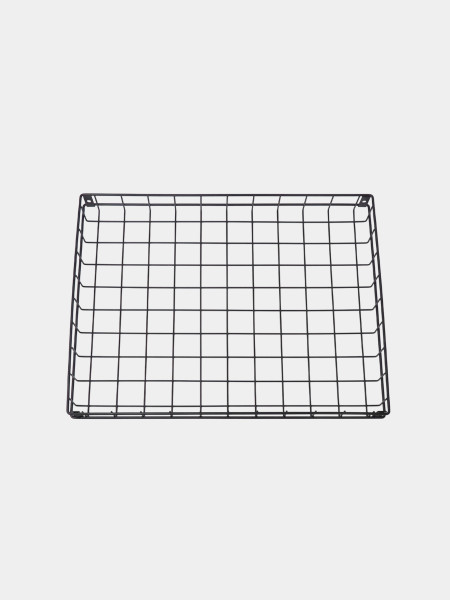 Корзина тренерская Tennis Life 325 чёрная металлическая