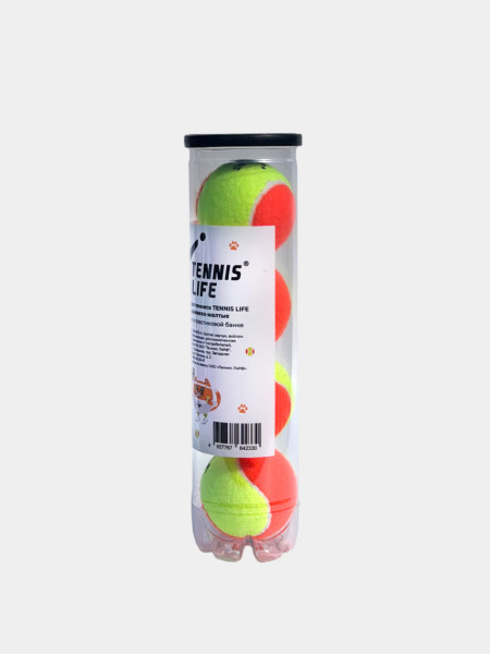 Теннисные мячи Tennis Life ORANGE 4 шт.