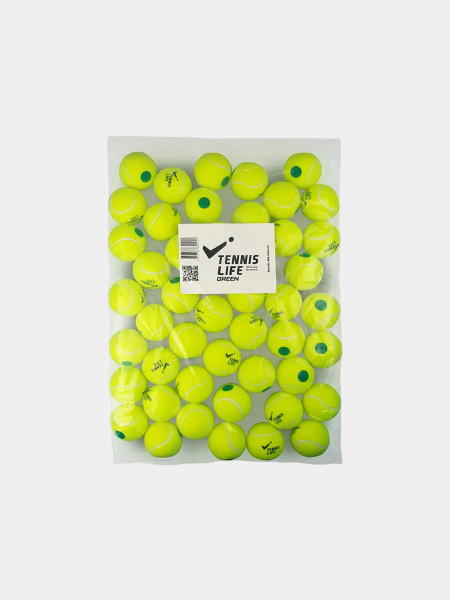 Теннисные мячи Tennis Life GREEN 48 шт.