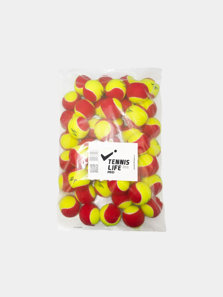 Теннисные мячи Tennis Life RED 48 шт.