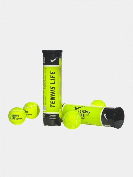 Теннисные мячи Tennis Life Speed 4 шт.