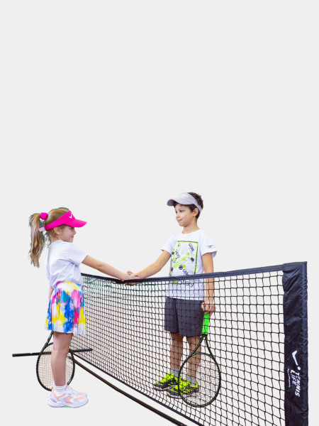 Детская теннисная сетка Tennis Life (3х0,87м) черная