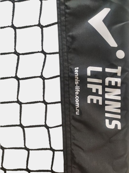 Детская теннисная сетка Tennis Life (3х0,87м) черная