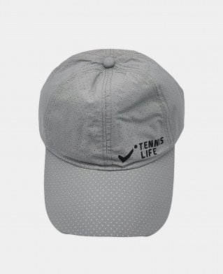Бейсболка Tennis Life серая