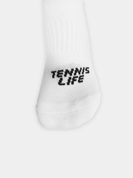 Носки спортивные короткие Tennis Life белые (размер 35-39)