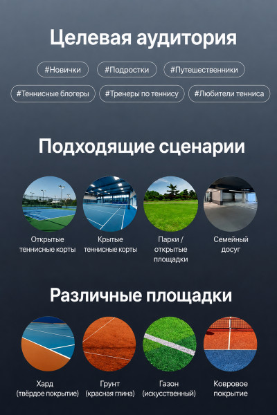 Теннисная пушка TENNIS LIFE T1